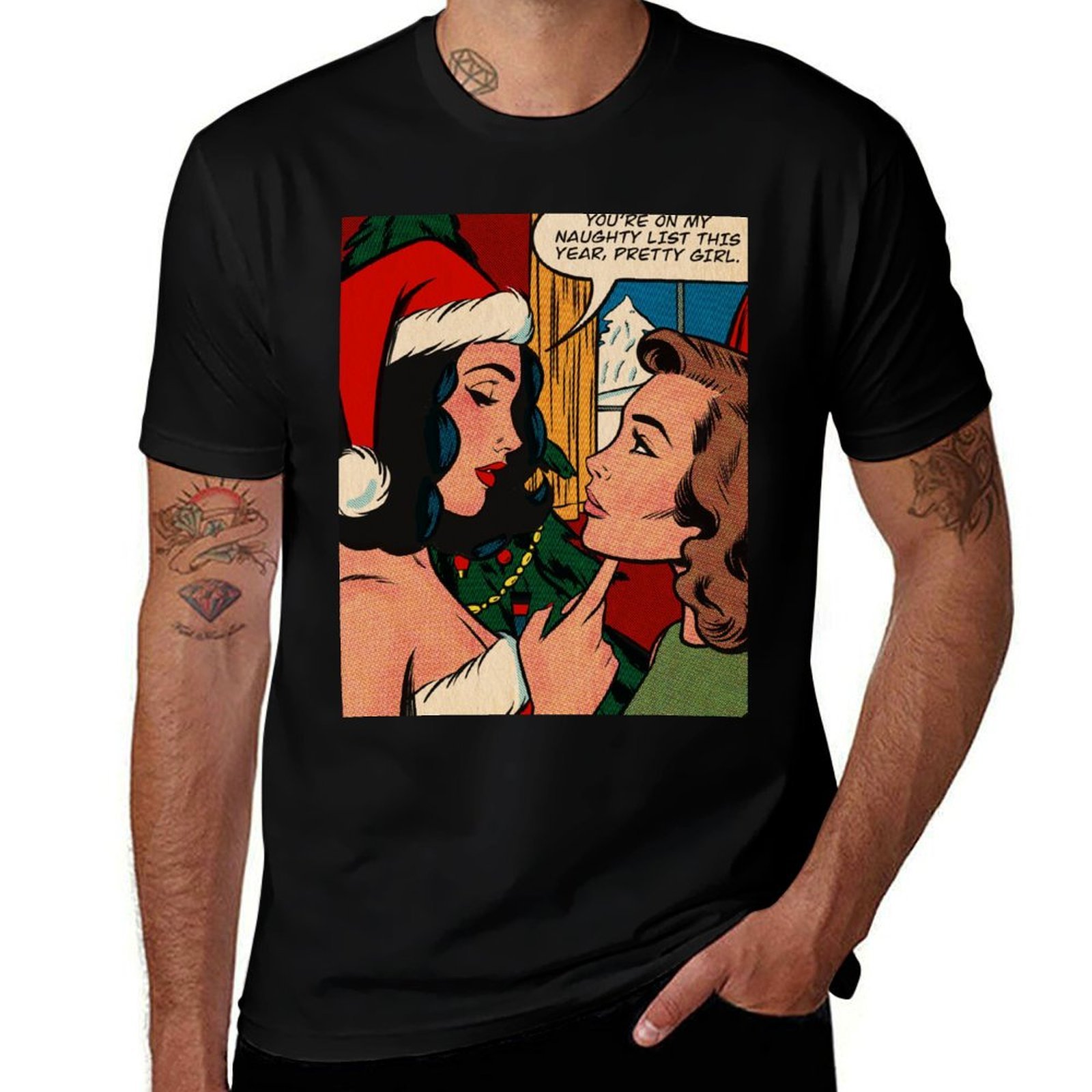 Outdoor Sports List - Naughty list T-Shirt Outdoor Activity Sports