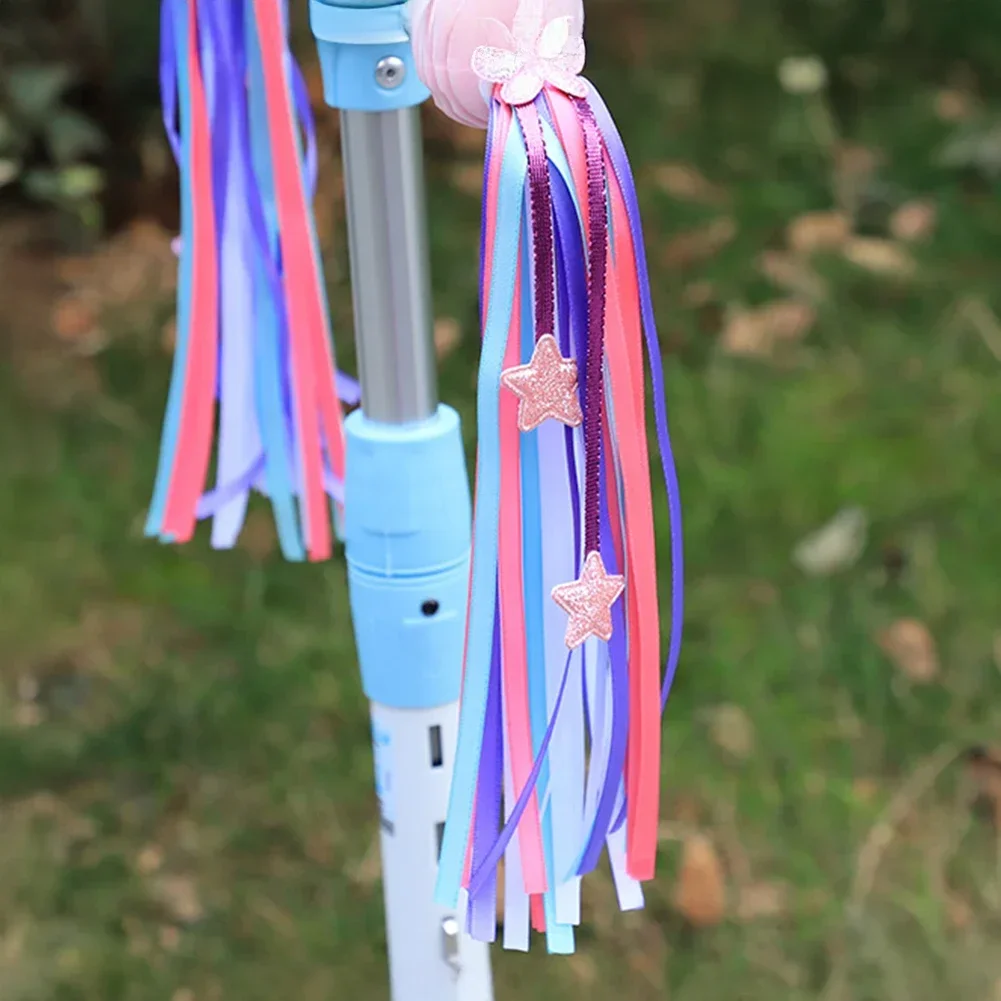 Outdoor Sports Store - 2Pcs Bicycle Handlebar Scooter Streamers Sparkle
