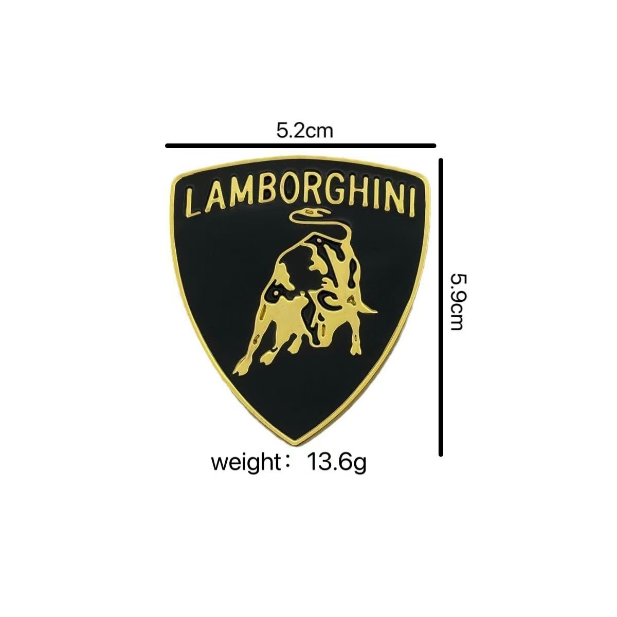 Outdoor Sport Logo - Metal Car Logo Motorcycle Sticker Side