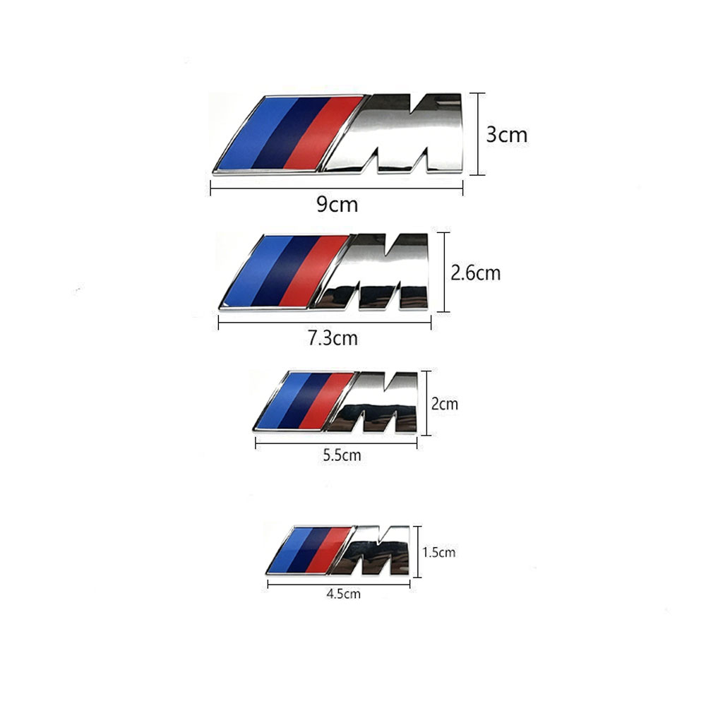 Car Side Fender Trunk Emblem M - Outdoor Sport Logo 评论和价格