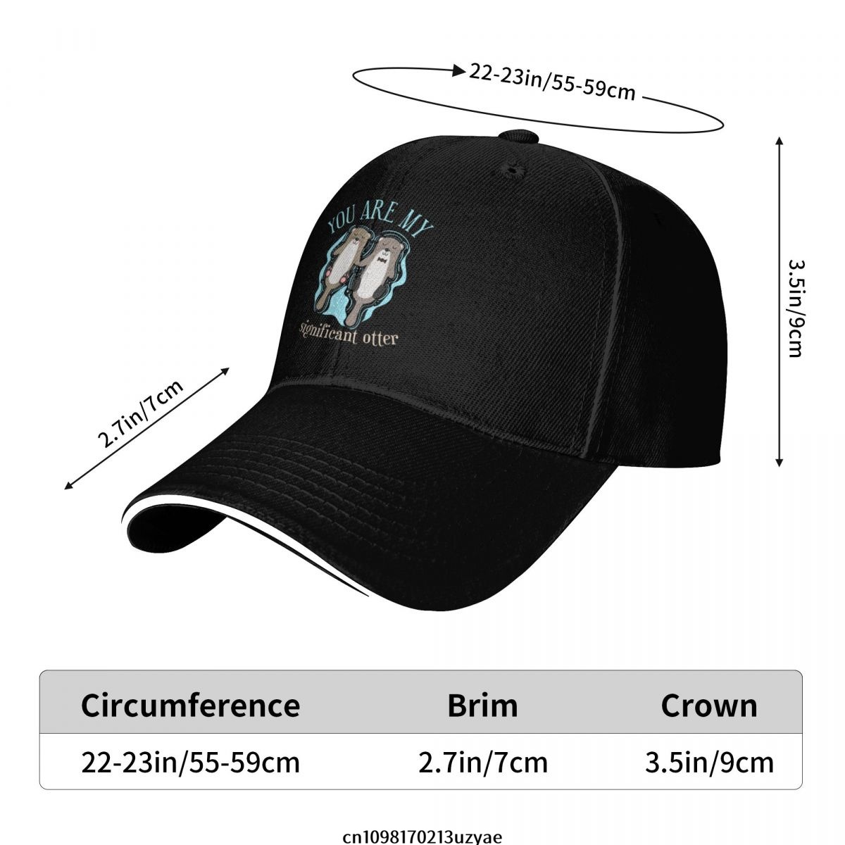 Significant Otter Baseball Cap - Outdoor Sport Hat 评论和价格