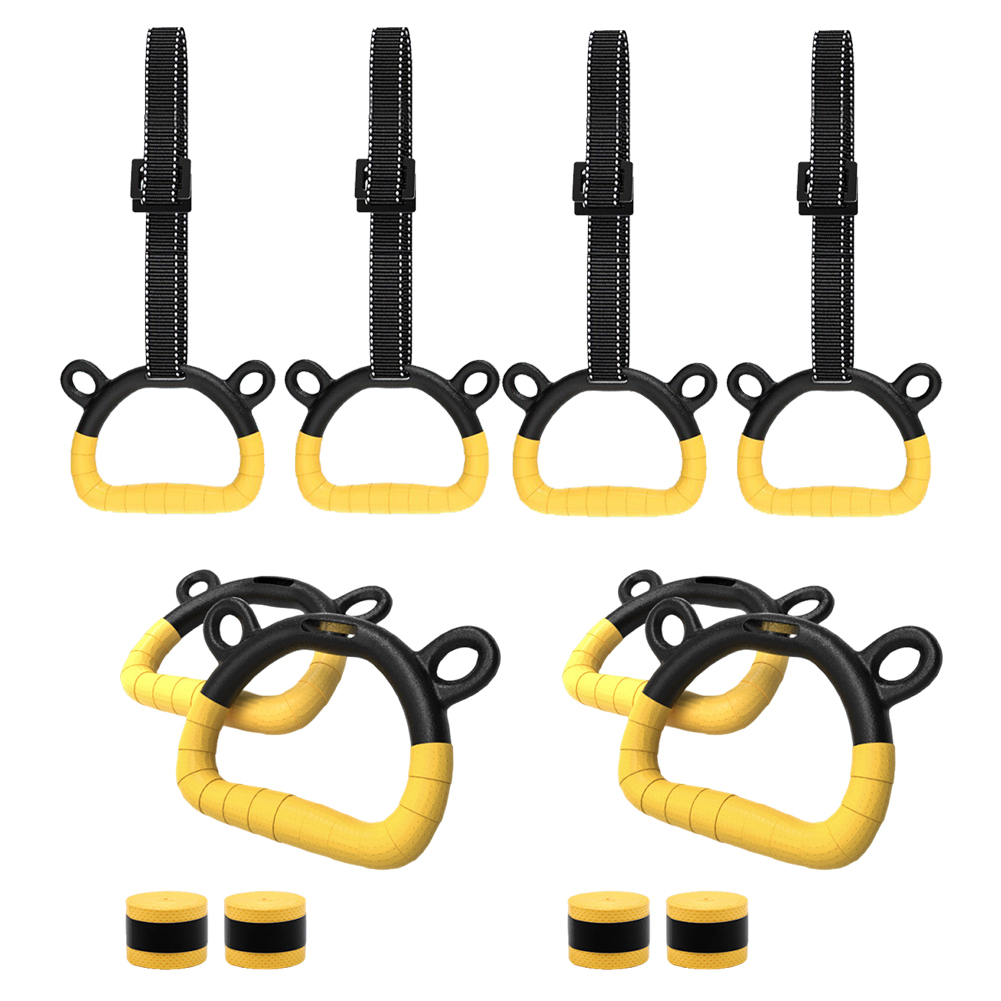 Gym Ring Buckles with Adjustab - Gymnastic Bar Home 评论和价格