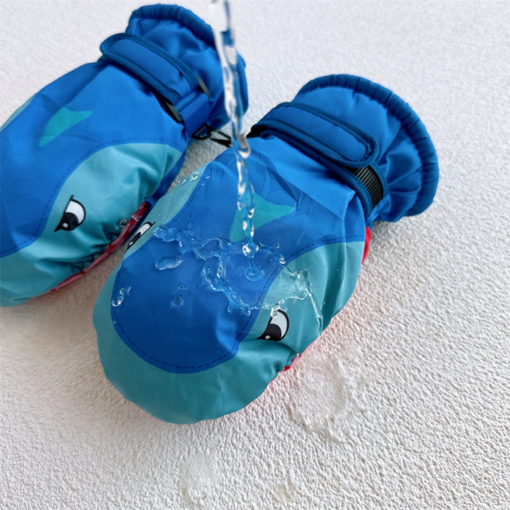 Cartoon Children Ski Gloves Sh - Outdoor Sport Gloves 评论和价格