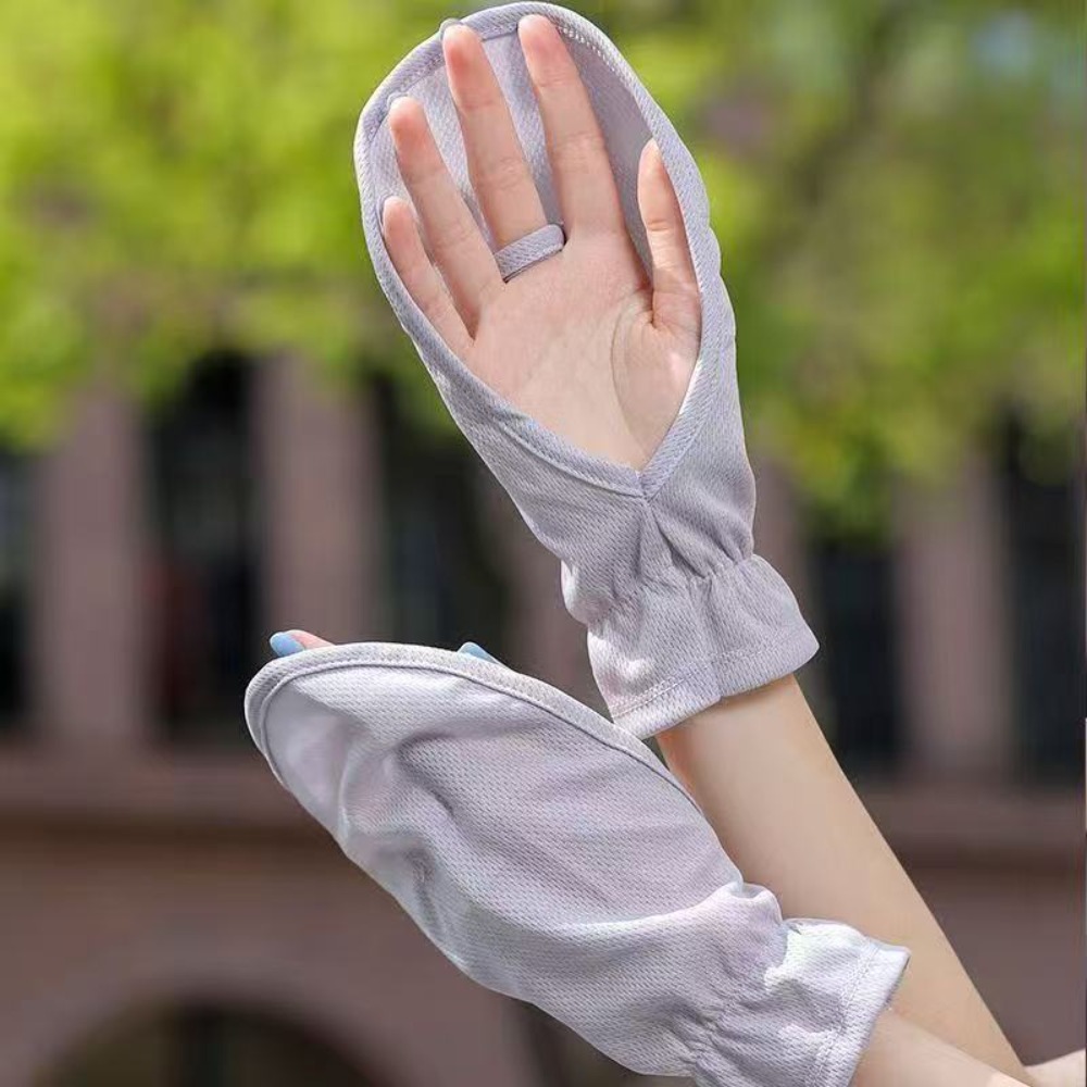 Anti-UV Sun Protection Sleeves - Outdoor Sport Gloves 评论和价格