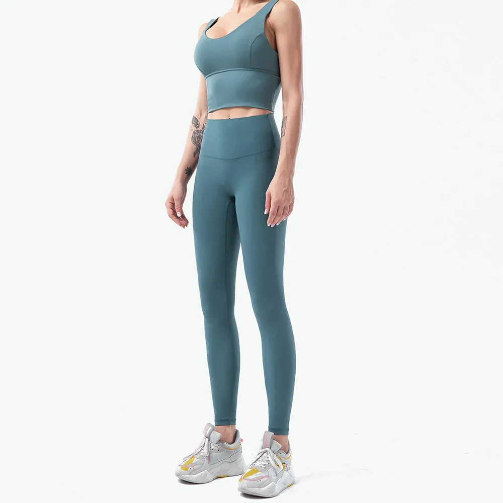 Naked-Feel Yoga Set Yoga Leggi - Outdoor Sport Gym 评论和价格