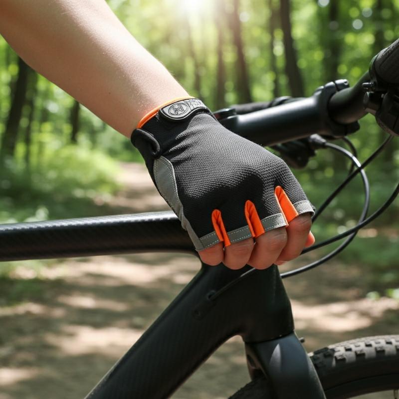 Half Finger Cycling Gloves Men - Outdoor Sport Gloves 评论和价格