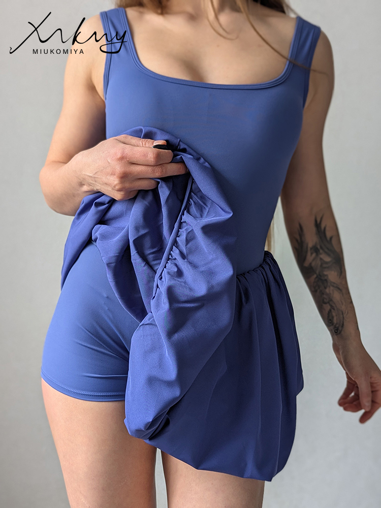 Purple Sport Dress With Shorts - Outdoor Sport Dress 评论和价格
