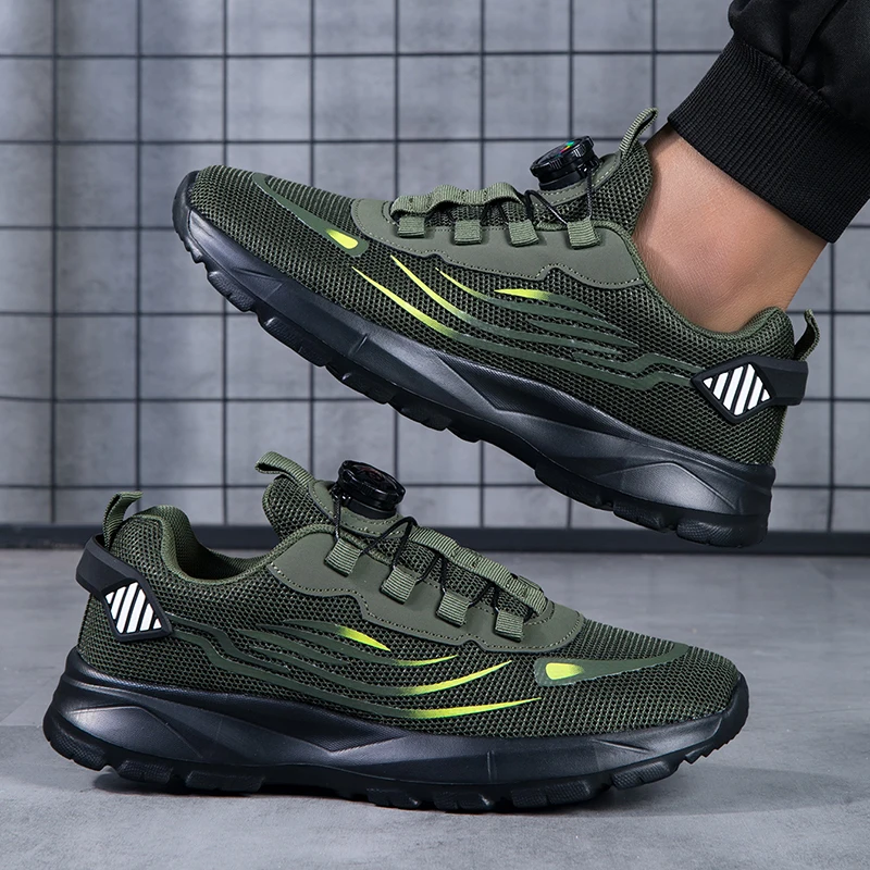 Breathable Mesh Men Shoes Tren - Outdoor Sport Gym 评论和价格