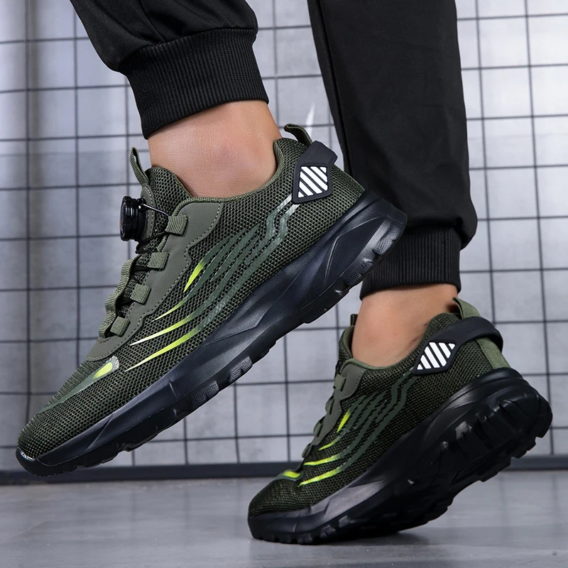 Breathable Mesh Men Shoes Tren - Outdoor Sport Gym 评论和价格