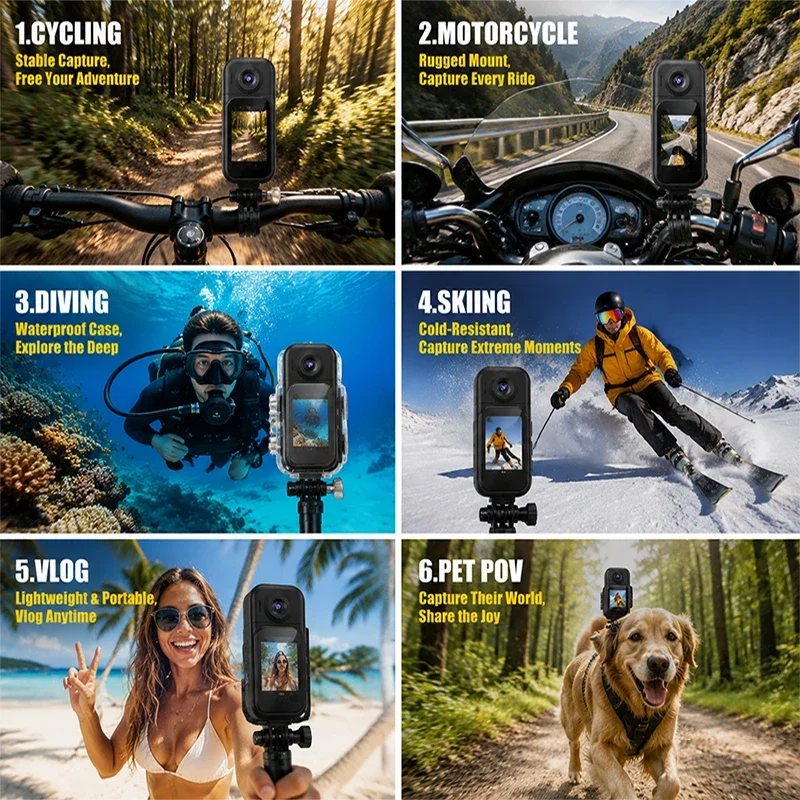 4K/1080P/30FPS HD Camera Mini  - Outdoor Sport Ideas 评论和价格