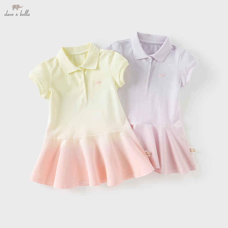 Dave Bella Girls Baby Short Sl - Outdoor Sport Dress 评论和价格