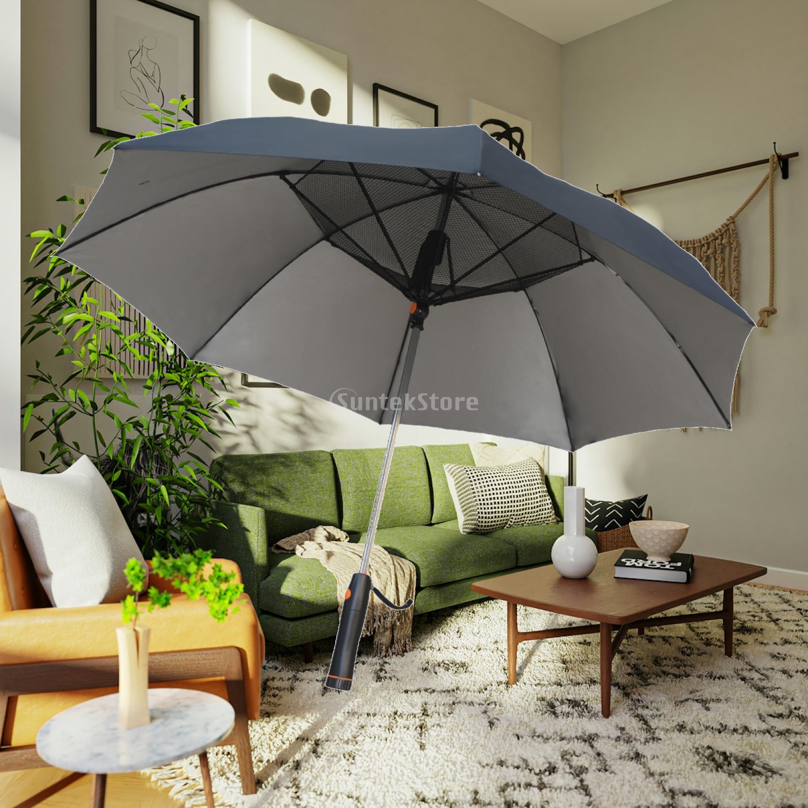 Umbrella with Fan Built in Tra - Outdoor Sports Umbrella 评论和价格