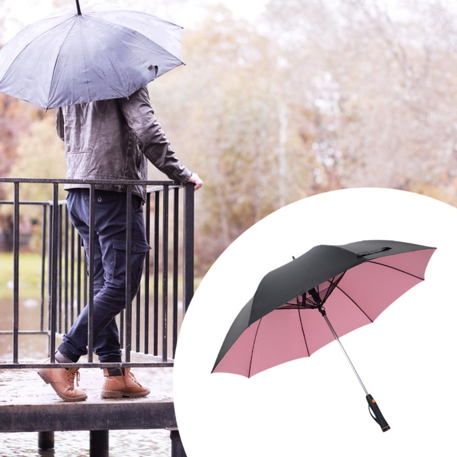 Umbrella with Fan Built in Tra - Outdoor Sports Umbrella 评论和价格