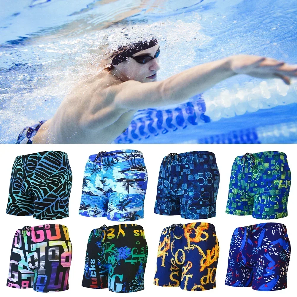 Men's Print Quick Dry Swimwear - Outdoor Sports Store 评论和价格