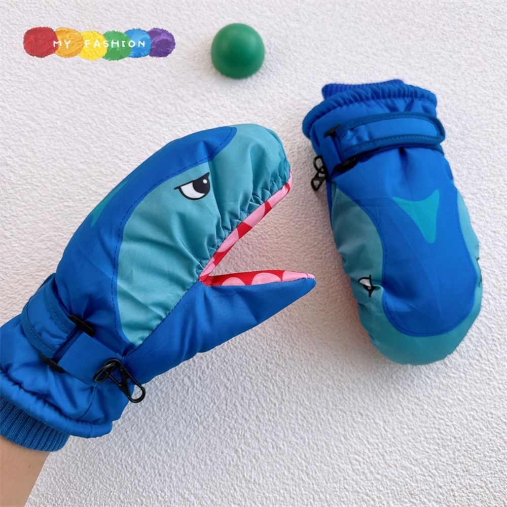 Cartoon Children Ski Gloves Wa - Outdoor Sport Gloves 评论和价格