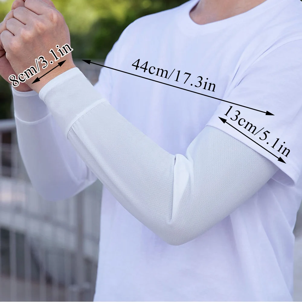 1Pair 2025 Summer Ice Silk Men - Outdoor Sport Gloves 评论和价格