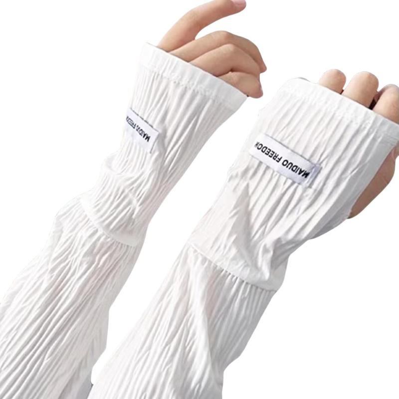 Uv Protection Arm Sleeves Cycl - Outdoor Sport Gloves 评论和价格