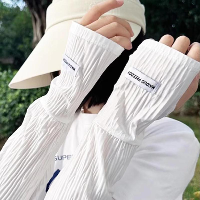 Uv Protection Arm Sleeves Cycl - Outdoor Sport Gloves 评论和价格