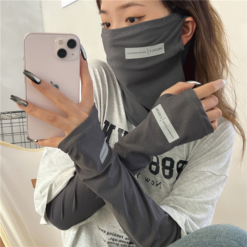 2Pcs Set Sun UV Protection Arm - Outdoor Sport Gloves 评论和价格