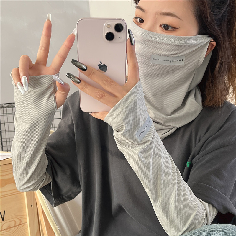 2Pcs Set Sun UV Protection Arm - Outdoor Sport Gloves 评论和价格