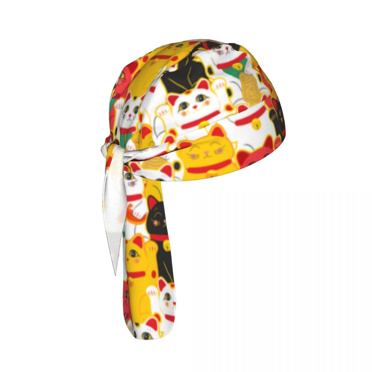 Maneki Neko Cat Pattern Lucky  - Outdoor Sport Hat 评论和价格