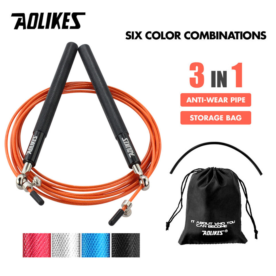 AOLIKES 1PCS Crossfit Speed Ju - Speed Skipping Rope 评论和价格